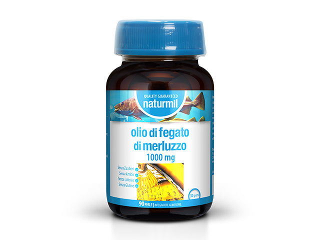OLIO DI FEGATO DI MERLUZZO 90 PERLE