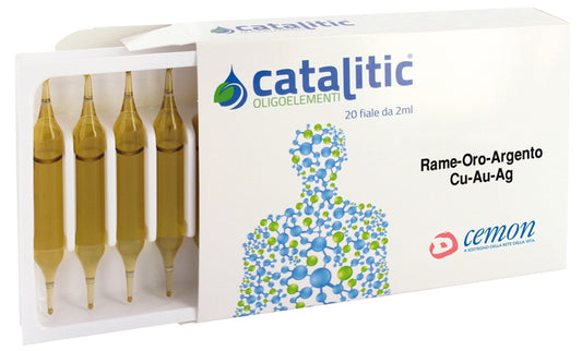 CATALITIC RAME/ORO/ARGENTO FIALE
