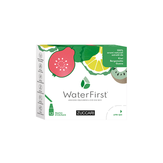 WATERFIST KIWI,BERGAMOTTO E GUAVA 12 STICK