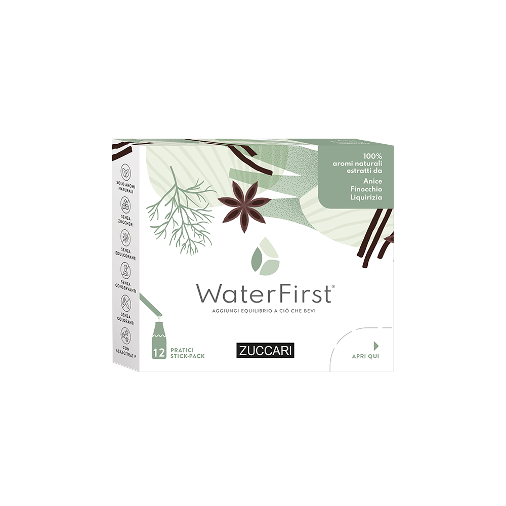 WATERFIST ANICE,FINOCCHIO,LIQUERIZIA 12 STICK