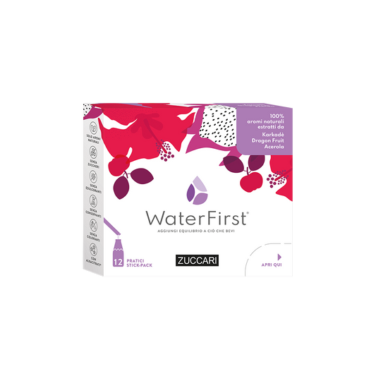 WATERFIST KARKADE',DRAGON FRUIT E ACEROLA 12 STICK
