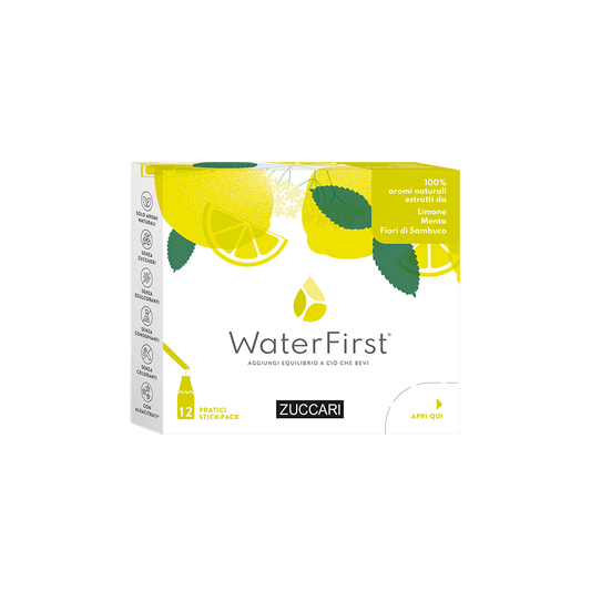 WATERFIST LIMONE,MENTA E FIORI DI SAMBUCO 12 STICK