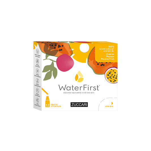 WATERFIST ANANAS,PAPAYA E PASSION FRUIT 12 STICK