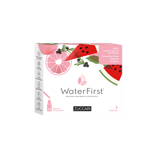 WATERFIST POMPELMO,ANGURIA E GINEPRO 12 STICK