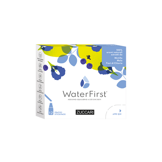 WATERFIST MIRTILLO,MELA E FIORI DI CLITORIA 12 STICK