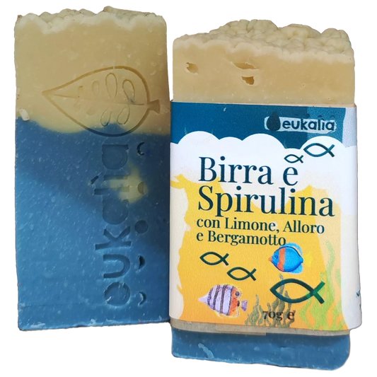 SAPONE BIRRA E SPIRULINA 70G